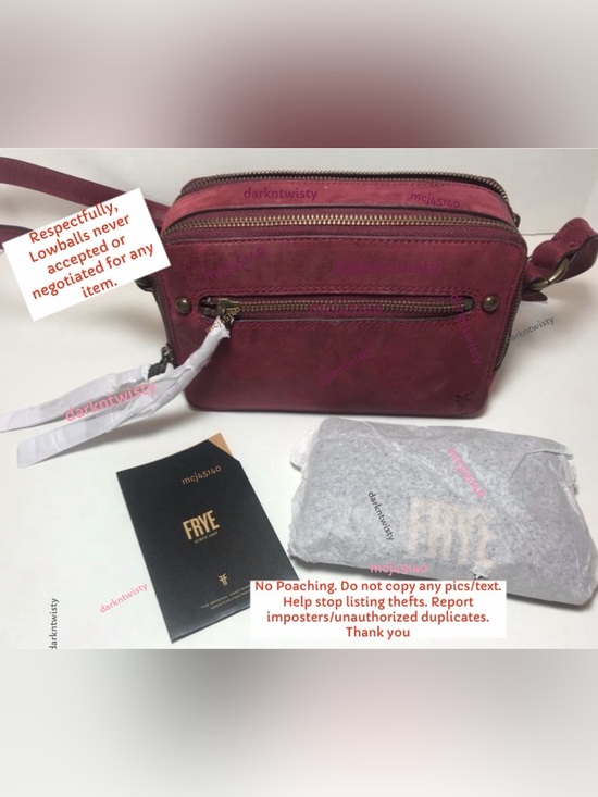 Frye Handbags - PRICE FIRM!!! Frye Sangria Camera Bag BNWT NEVER FLOOR MODEL
